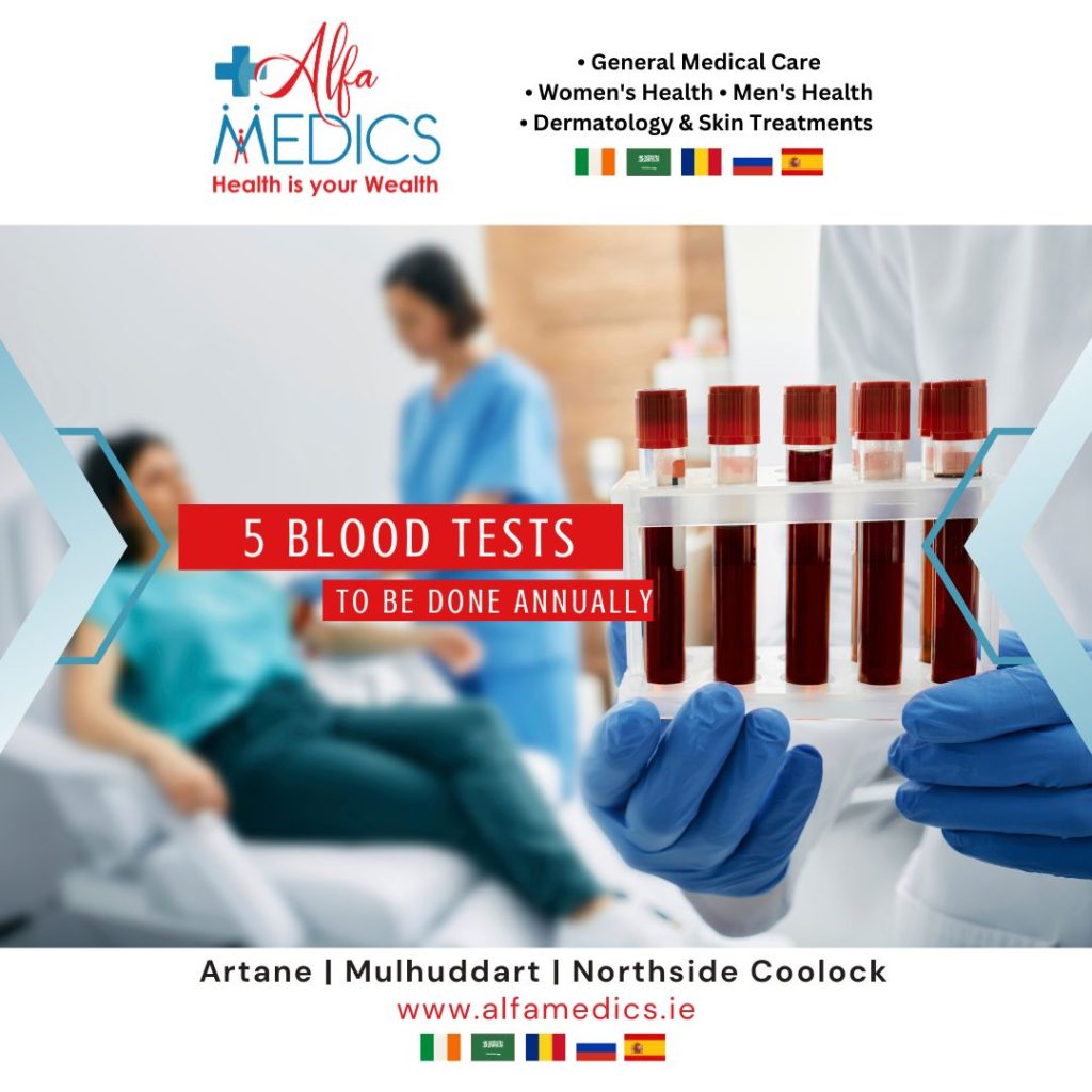 alfa medics, blood tests