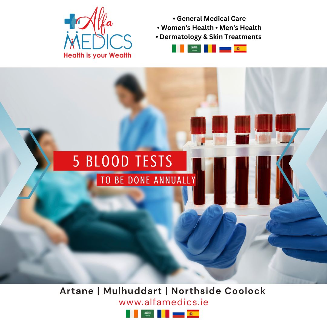 alfa medics, blood tests